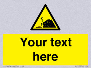 Custom Warning sand dunes